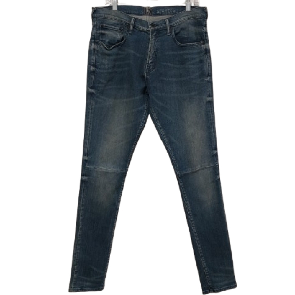 Prps Windsor Stretch Men's Denim Jeans Size 34 Bruised Never Broken Distressed